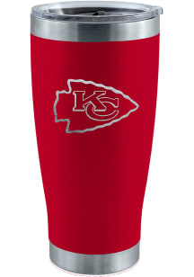 Kansas City Chiefs 20 oz Laser Etched Stainless Steel Tumbler Stainless Steel Tumbler - Red