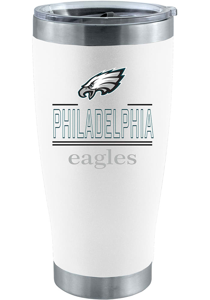 Logo Philadelphia Eagles 40-oz Flipside Stainless Steel Tumbler