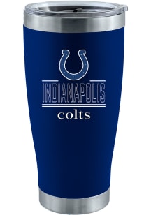 Indianapolis Colts 20 oz Classic Crew Stainless Steel Tumbler Stainless Steel Tumbler - Blue
