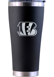 Cincinnati Bengals 30 oz Classic Crew Laser Etched Stainless Steel Tumbler Stainless Steel Tumbl..