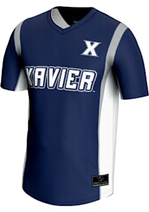 ProSphere Xavier Musketeers Mens Navy Blue Rival Soccer Jersey