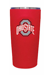 Ohio State Buckeyes 20oz Football Stainless Steel Tumbler - Red