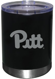 Pitt Panthers 12oz Black Lowball Stainless Steel Tumbler - Black