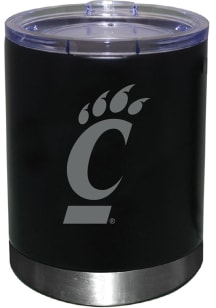 Cincinnati Bearcats 12oz Black Lowball Stainless Steel Tumbler - Black