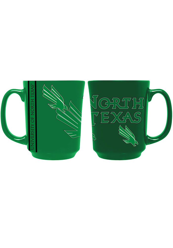 North Texas Mean Green 15oz Reflective Mug