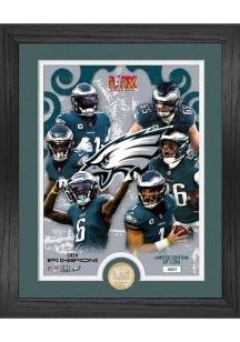 Philadelphia Eagles 2024 Super Bowl LIX Team Force Plaque
