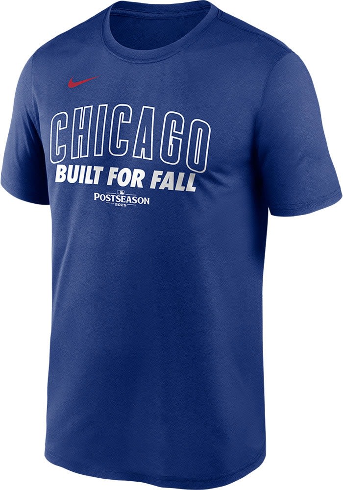 Nike Chicago Cubs ROYAL 2025 Postseason Participant
