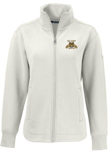 Cutter and Buck North Carolina A&amp;T State University Womens White Roam Light Weight Jacket