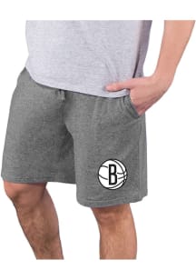 Concepts Sport Brooklyn Nets Mens Charcoal Quest Shorts