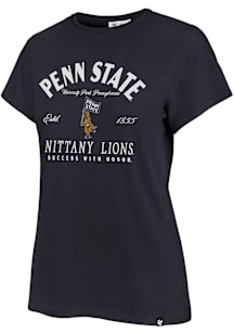 47 Penn State Nittany Lions Womens Navy Blue Frankie Short Sleeve T-Shirt