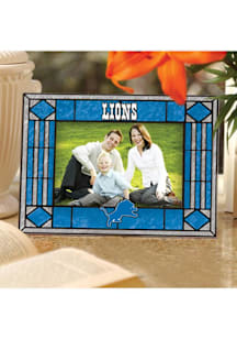 Detroit Lions Art-Glass Horizontal Picture Frame