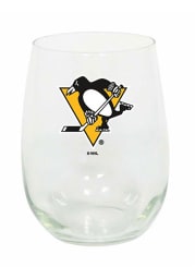 Pittsburgh Penguins 15oz Stemless Wine Glass