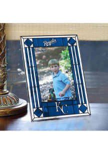 Kansas City Royals 4x6 Art Glass Vertical Picture Frame