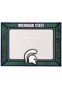 Michigan State Spartans 6.5x9 inch Horizontal Art Glass Picture Frame
