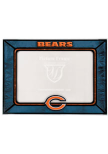 Chicago Bears 6.5x9 Solid Horizontal Art Glass Picture Frame