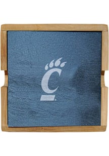 Cincinnati Bearcats 4pk Slate Coaster - Grey