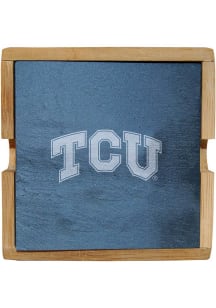 TCU Horned Frogs 4pk Slate Coaster