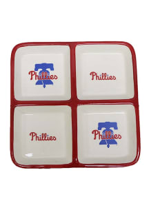 Philadelphia Phillies 4 Section Ceramic Serving Tray