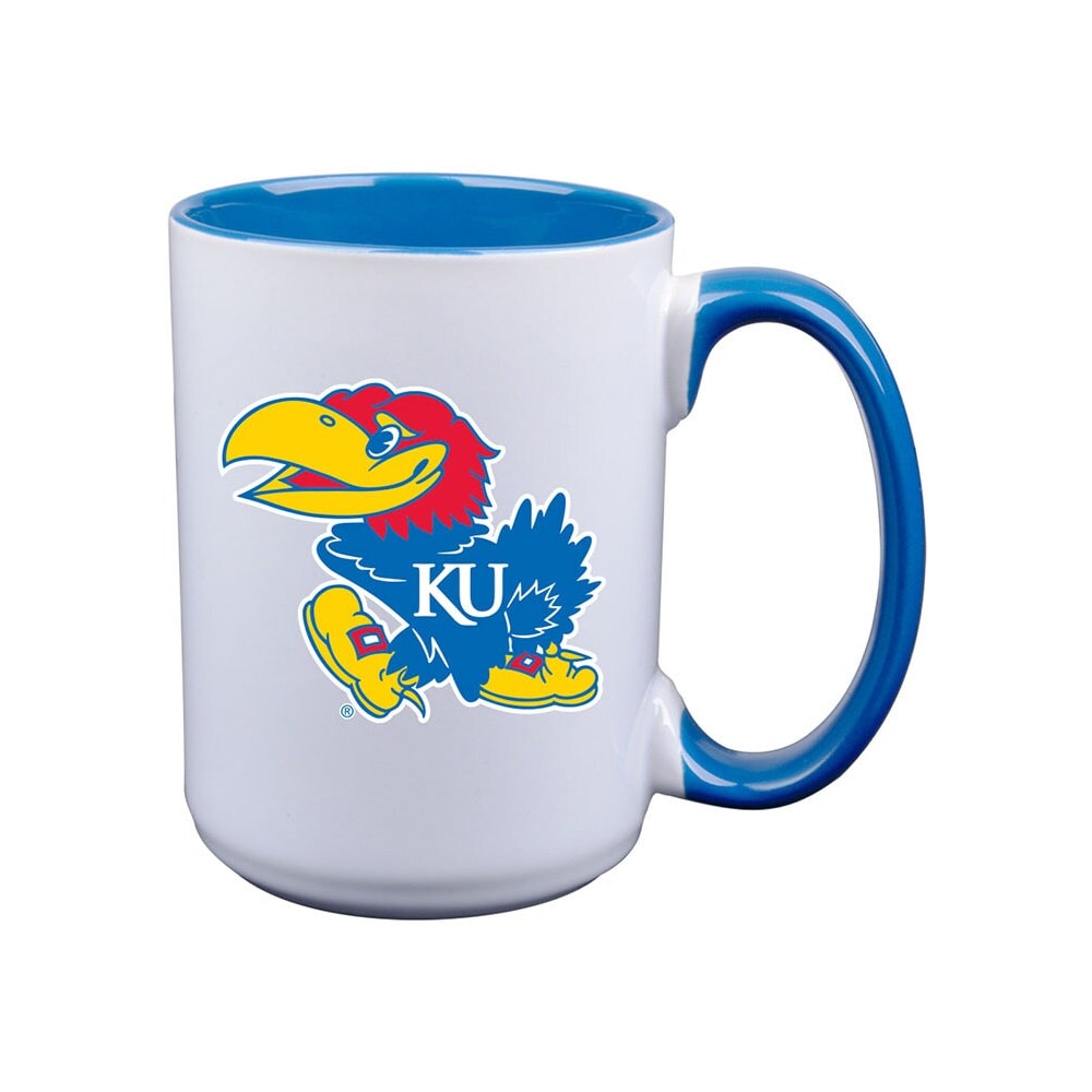 Kansas Jayhawks EST 1885 NCAA SUPER AWESOME Extra Large Coffee Cup