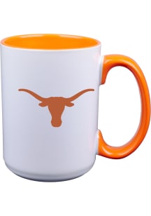Texas Longhorns 15oz Inner Color White Mug