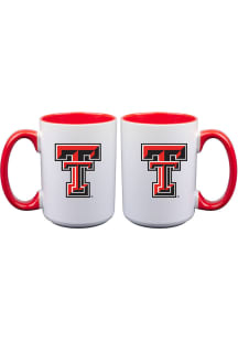 Texas Tech Red Raiders 15oz Inner Color White Mug