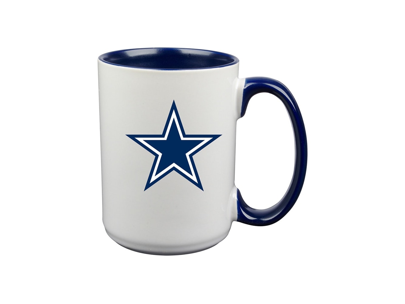 GREAT AMERICAN Dallas Cowboys 34-fl oz Glass Team Color Beer Mug Set of: 1  in the Drinkware department at