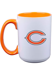 Chicago Bears 15oz Inner Color White Mug