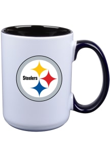 Pittsburgh Steelers 15oz Inner Color White Mug