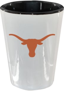 Texas Longhorns 2oz Inner Color White Ceramic Shot Glass