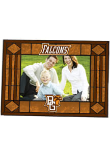 Bowling Green Falcons Art Glass Picture Frame