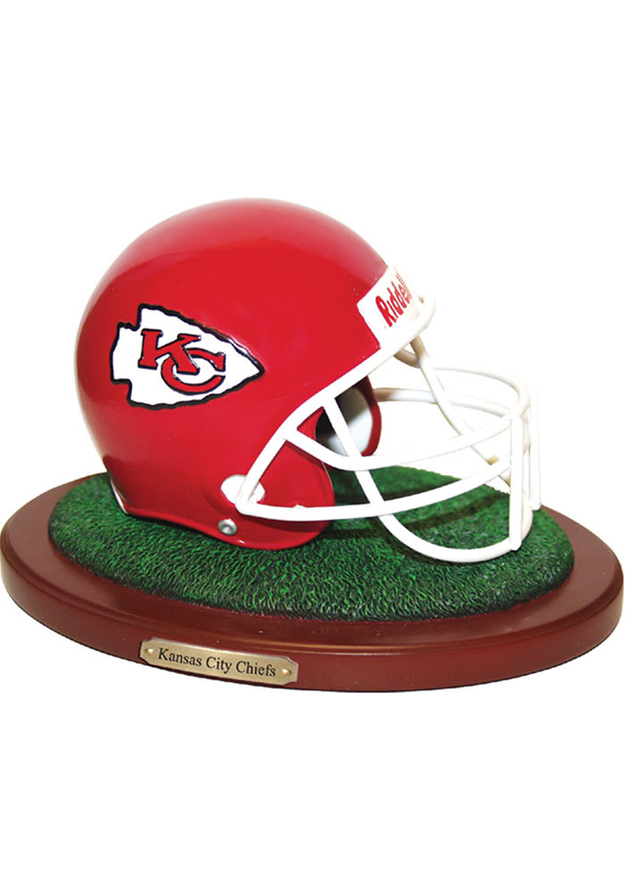 Kansas City Chiefs Helmet Replica Red Desk Accessory