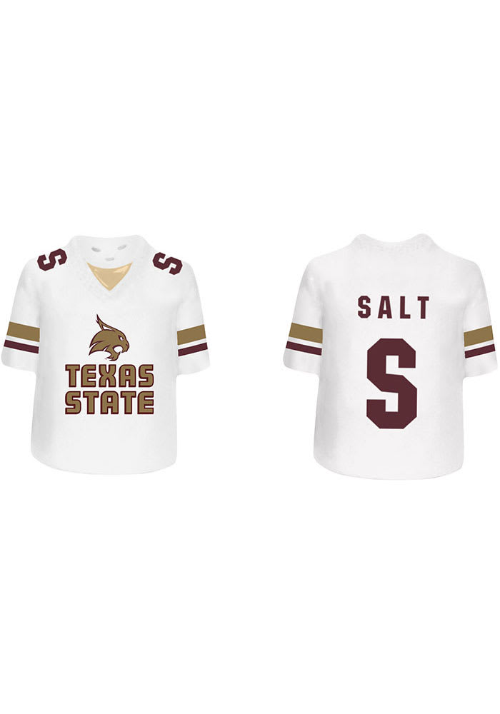 Texas State Bobcats Jersey Salt and Pepper Set