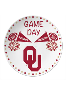 Oklahoma Sooners Game Day Plate