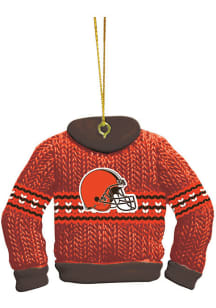 Cleveland Browns Ugly Sweater Ornament