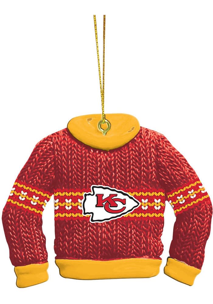 LIMITED DESIGN Kansas City Chiefs Christmas Circle Light Ugly Christmas  Sweater