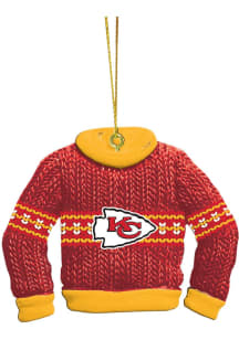 Kansas City Chiefs Ugly Sweater Ornament