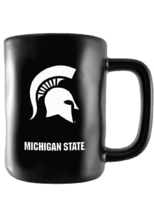 Michigan State Spartans 15oz Black Etched Mug