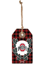 Ohio State Buckeyes Gift Tag Ornament