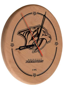 Nashville Predators Laser Engraved Wall Clock