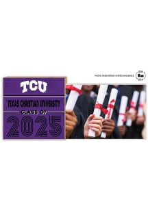 TCU Horned Frogs Class of 2025 unique photo frame Picture Frame - Purple