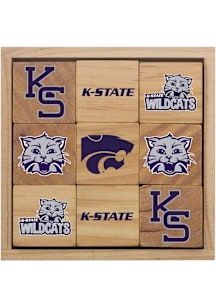 K-State Wildcats 12 Piece Wooden Block Set Game