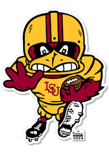 Iowa State Cyclones SM Vintage Football Cy Magnet