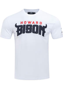 Pro Standard Howard Bison White Classic Short Sleeve T Shirt
