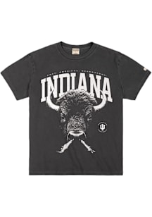 Homefield Indiana Hoosiers Black Bison Relentless Short Sleeve Fashion T Shirt