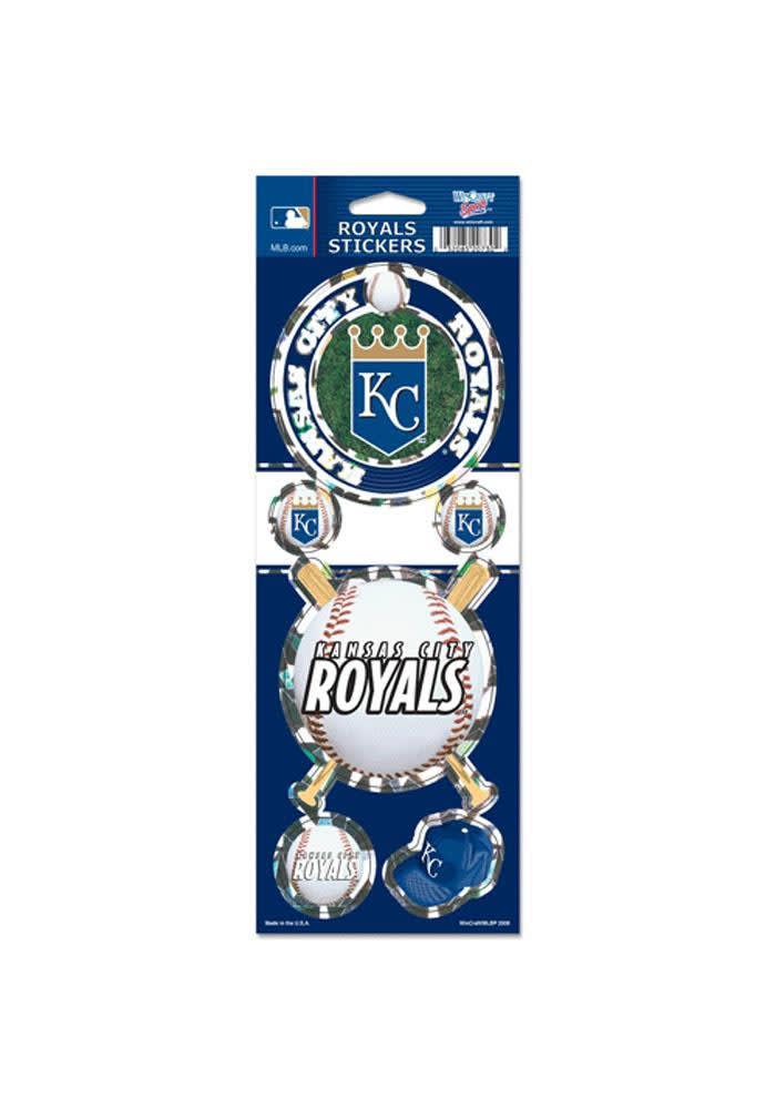 Kansas City Royals Prismatic Stickers