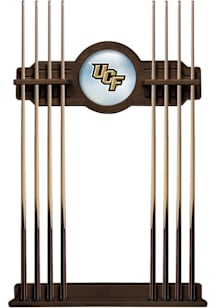 UCF Knights Solid Wood Cue Rack Pool Table