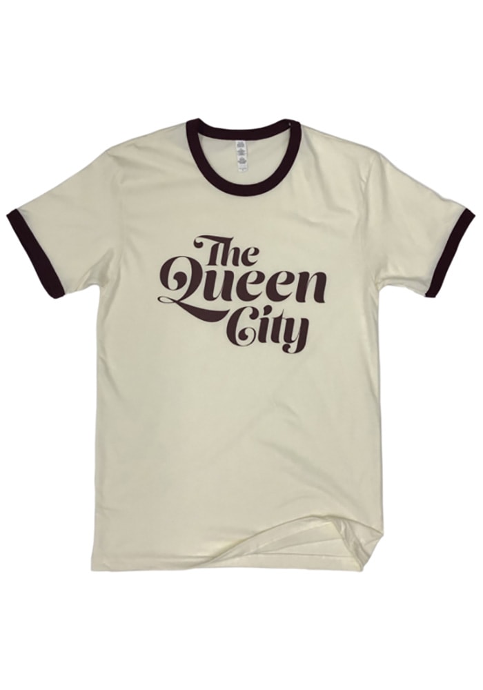 Rivertown Inkery Cincinnati Oatmeal Queen City Short Sleeve T Shirt