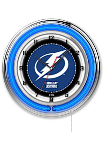 Tampa Bay Lightning 19in Neon Wall Clock