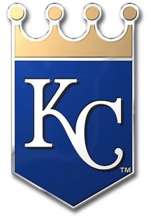 Sports Licensing Solutions Kansas City Royals Aluminum Car Emblem - Blue