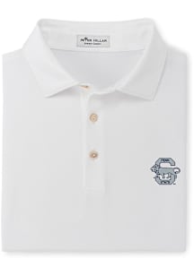 Penn State Nittany Lions Mens White Solid Performance Short Sleeve Fashion Polo